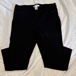 89th & Madison Elegant Black Trousers